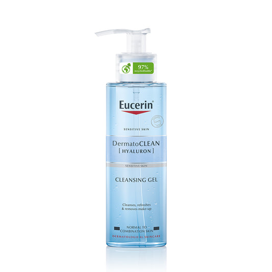 EUCERIN Dermclean Cleansing Gel puhdistusgeeli normaalille ja sekaiholle 200 ml