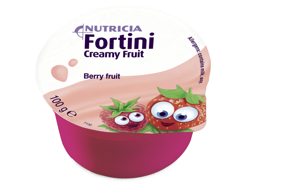 FORTINI Creamy multi fibre marja&hedelmä 4x100 g