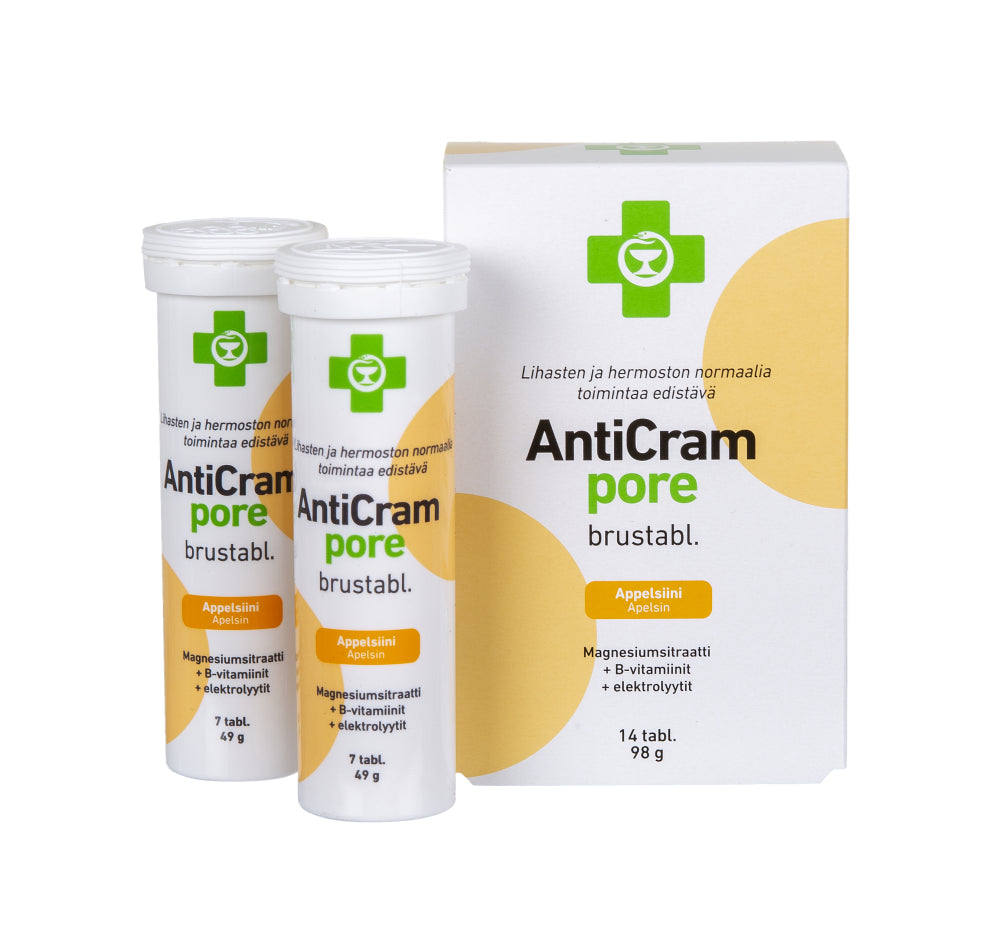 APTEEKKI AntiCram poretabletti 14 kpl