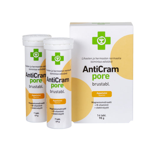 APTEEKKI AntiCram poretabletti 14 kpl