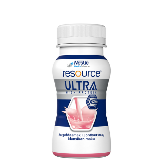 RESOURCE Ultra mansikka 4x125 ml