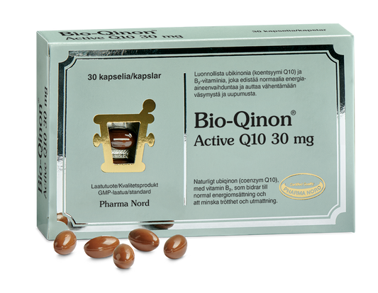 BIO-Qinon Q10 30 mg ubikinonivalmiste 30 kapselia