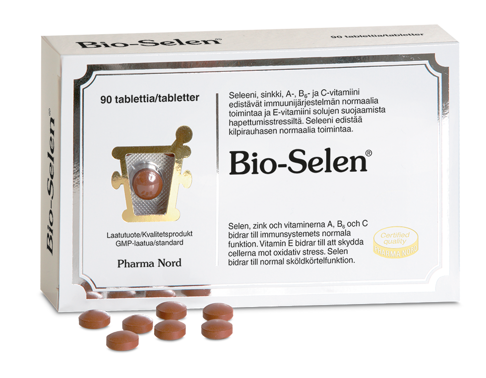 BIO-Selen ravintolisä 90 kpl