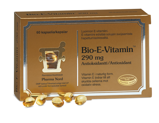 BIO-E-vitamin 290 mg 60 kaps