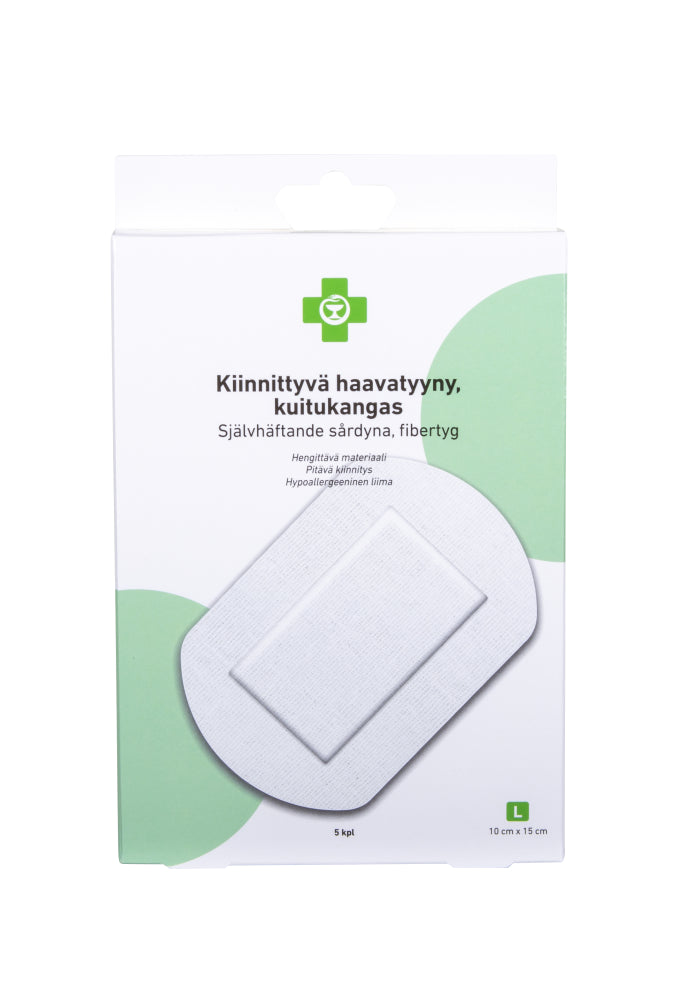 APTEEKKI Kiinnittyvä haavatyyny L 5 kpl