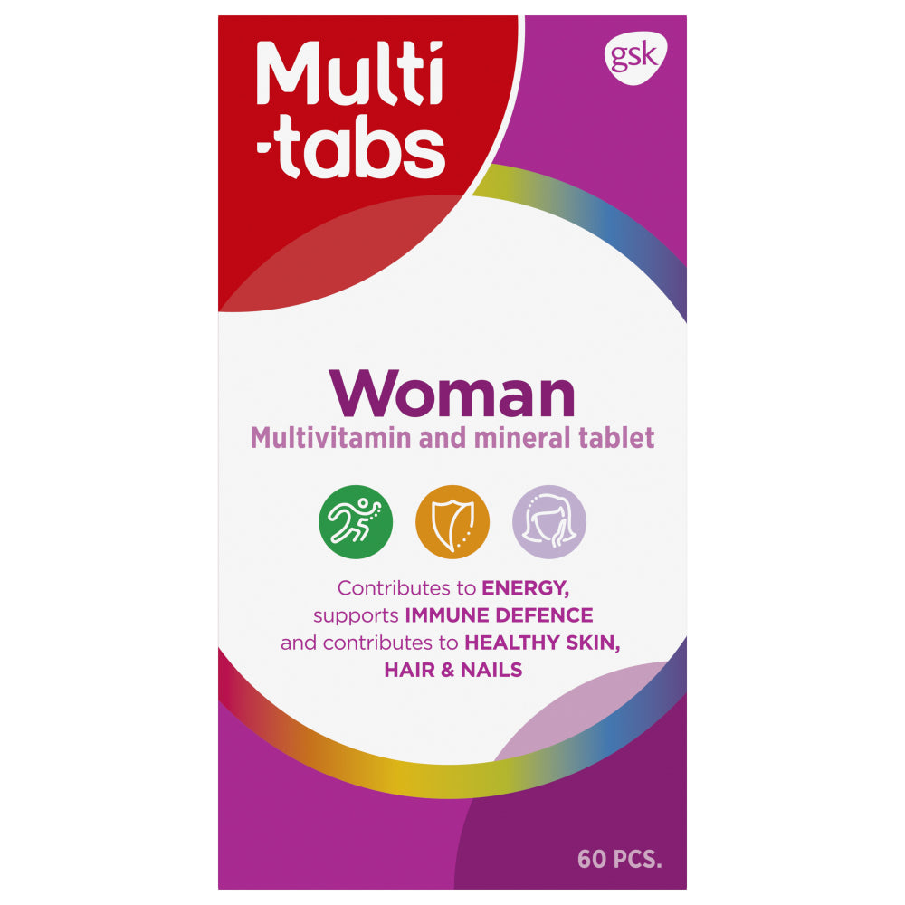 MULTI-TABS Woman monivitamiini 60 tablettia