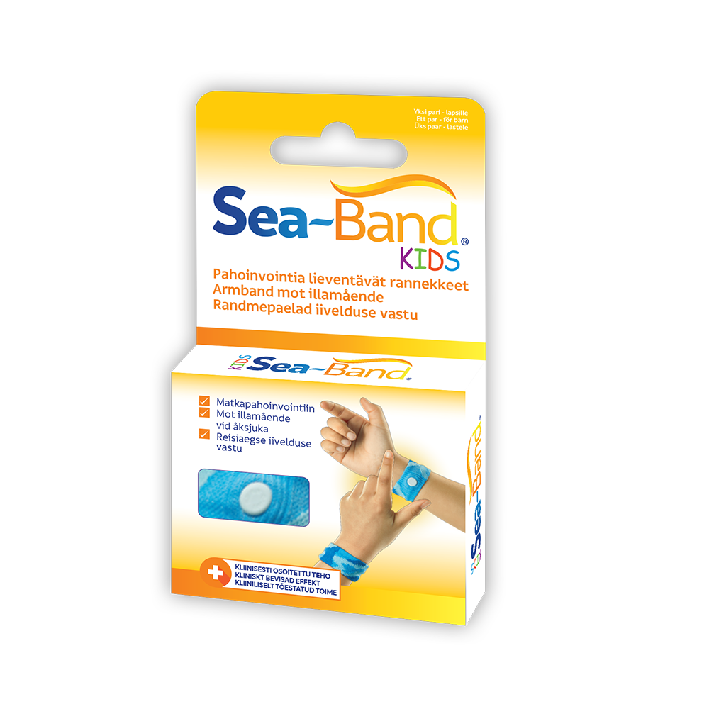 SEA-BAND Kids pahoinvointirannekkeet