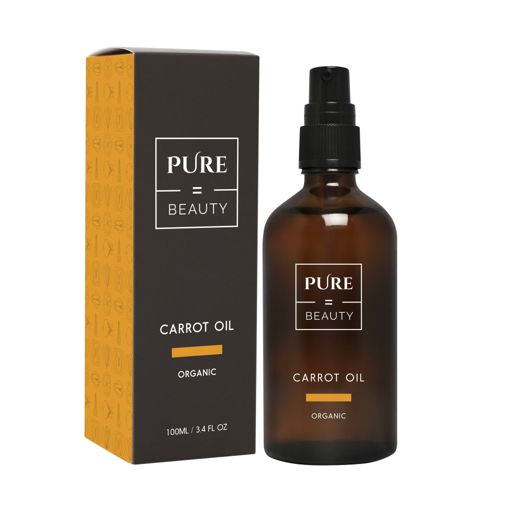 PURE=BEAUTY Carrot oil porkkanaöljy 100 ml