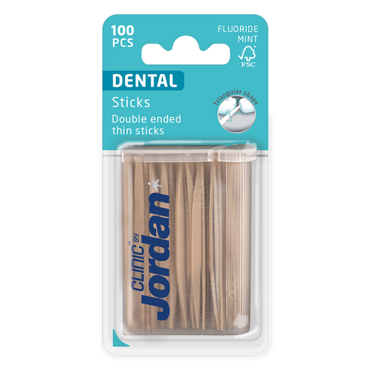 CLINIC By Jordan Double Ended Thin Sticks hammastikut 100 kpl