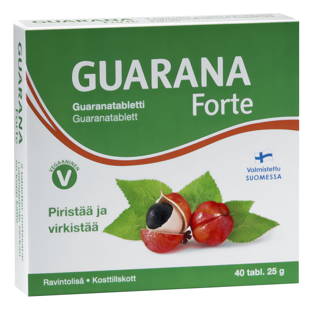 GUARANA Forte guaranatabletti 40 tabl.