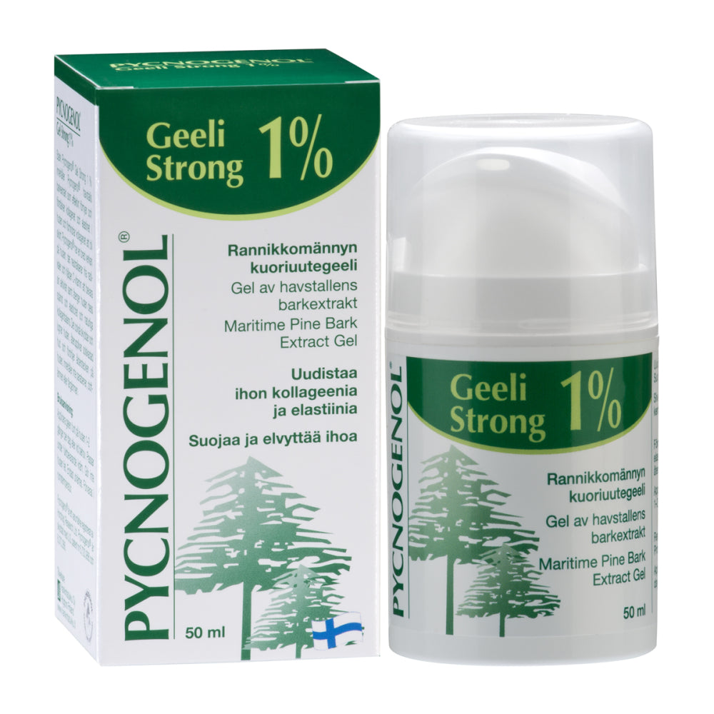 PYCNOGENOL Geeli strong 1 % rannikkomännyn kuoriuutegeeli 50 ml