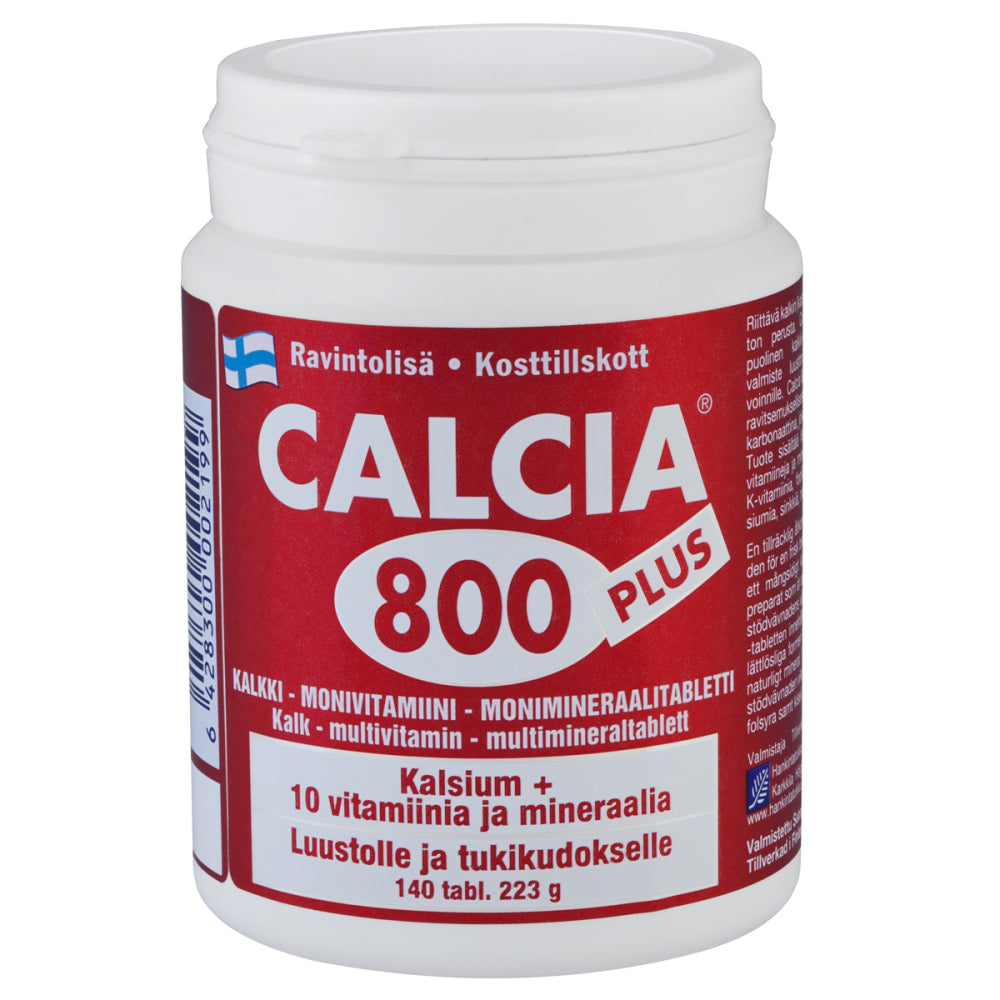 CALCIA 800 Plus monivitamiinitabletti 140 tabl