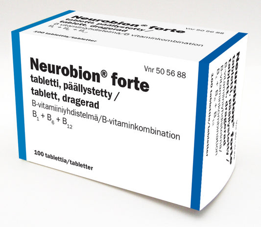 NEUROBION FORTE tabletti, päällystetty, Paranova 100 kpl