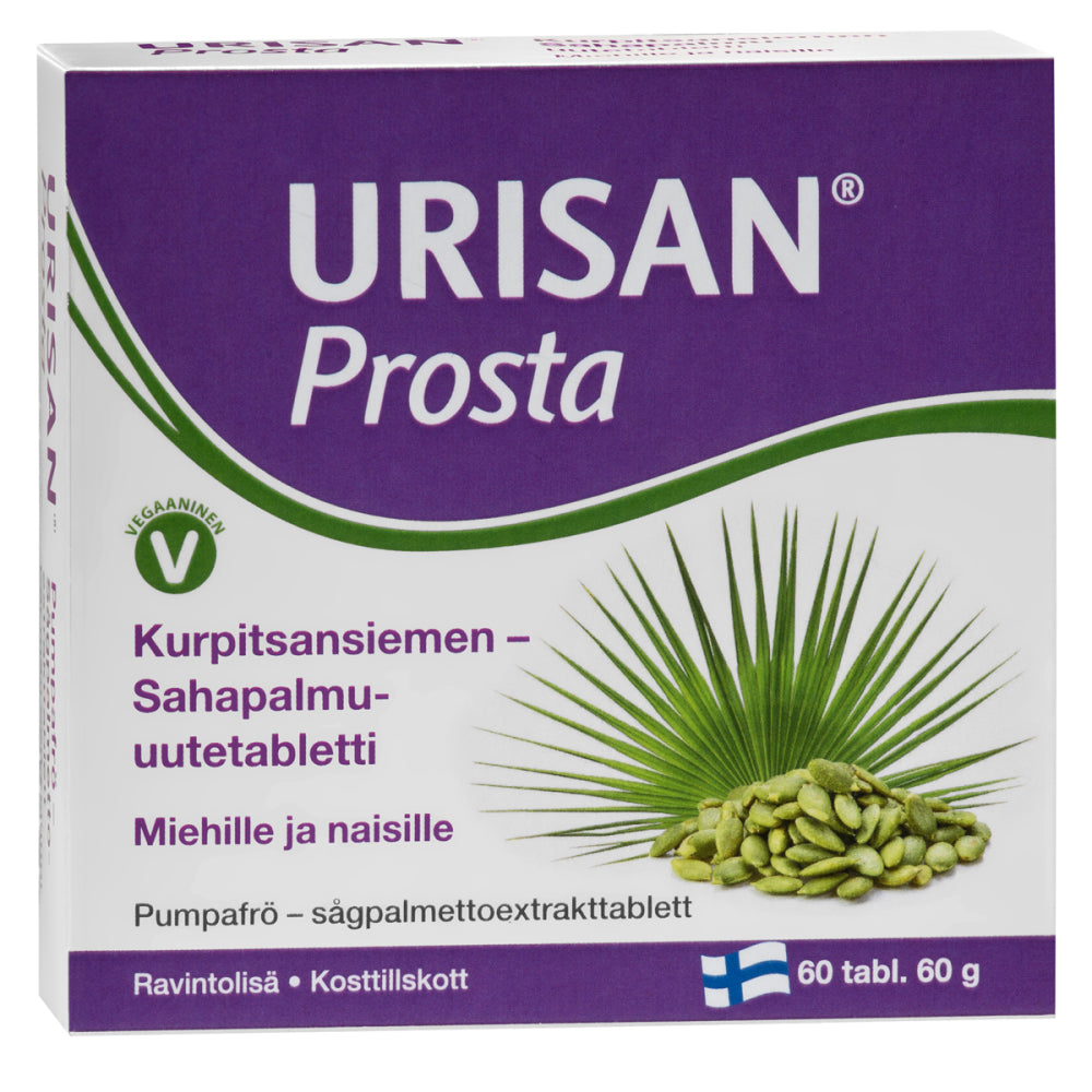 Kurpitsansiemen-sahapalmu -uutetabletti 60 tabl.
