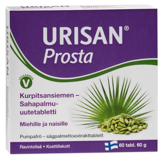 Kurpitsansiemen-sahapalmu -uutetabletti 60 tabl.