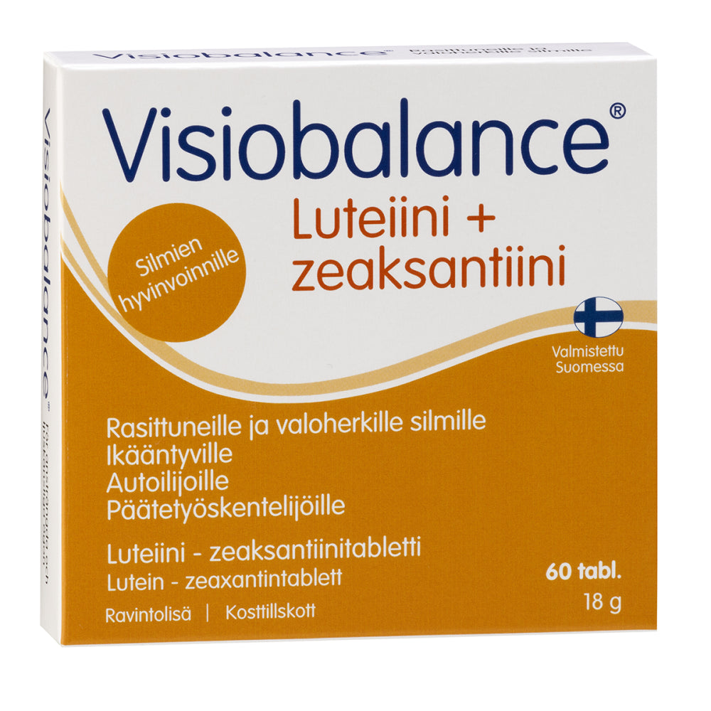 VISIOBALANCE Luteiini-zeaksantiinitabletti 60 tabl.