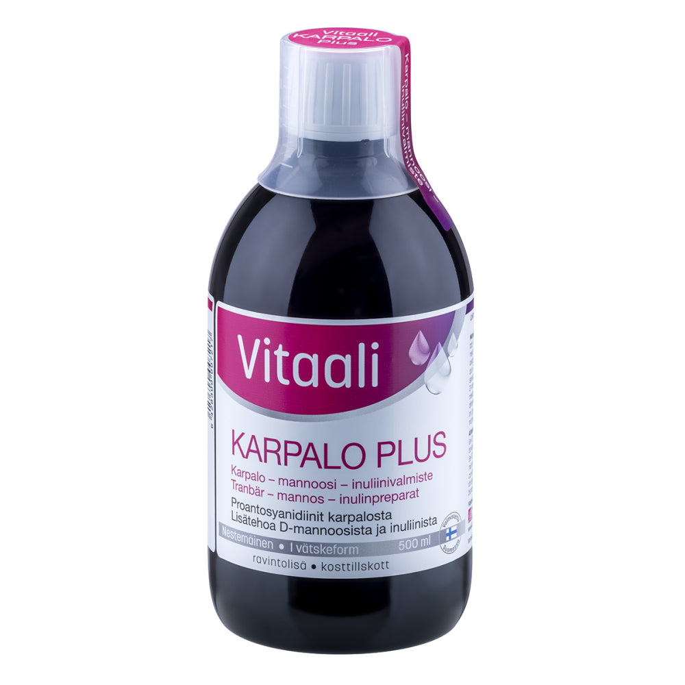 VITAALI Karpalo plus liuos 500 ml