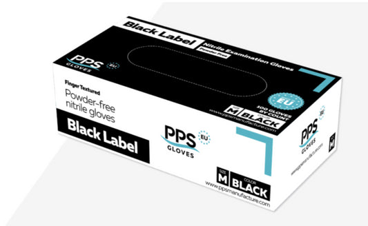 SAFE CARE Nitriilikäsine musta, koko S 100 kpl