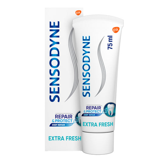 SENSODYNE Repair & protect extra fresh korjaava hammastahna vihloville hampaille 75 ml