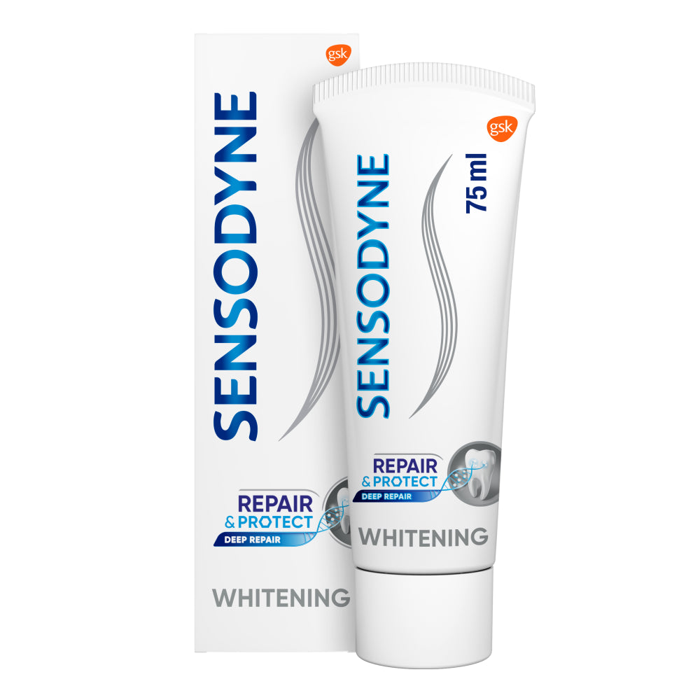 SENSODYNE Repair & protect whitening korjaava hammastahna vihloville hampaille 75 ml