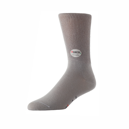 VENDI Hopeakuitusukka diabeetikoille kiristämätön, koko 37-38 1 kpl