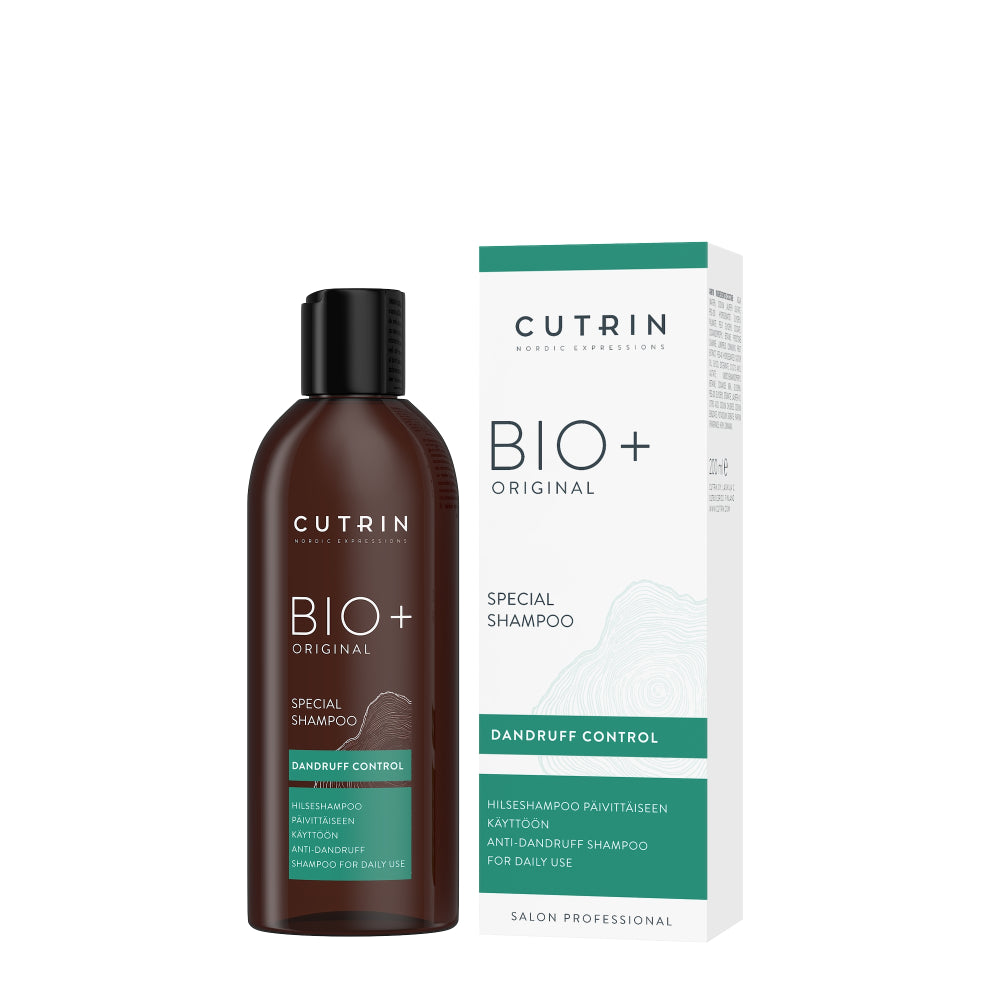 CUTRIN BIO+ Originals special hilseshampo rasvoittuvalle hiuspohjalle 200 ml