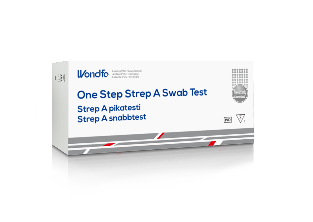 STREP A Pikatesti steptokokkibakteerIn havaitsemiseen 1 kpl