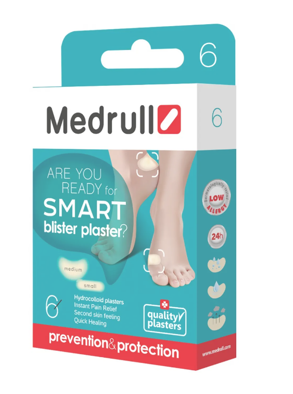 MEDRULL Smart Blister Mix rakkolaastari 6 kpl