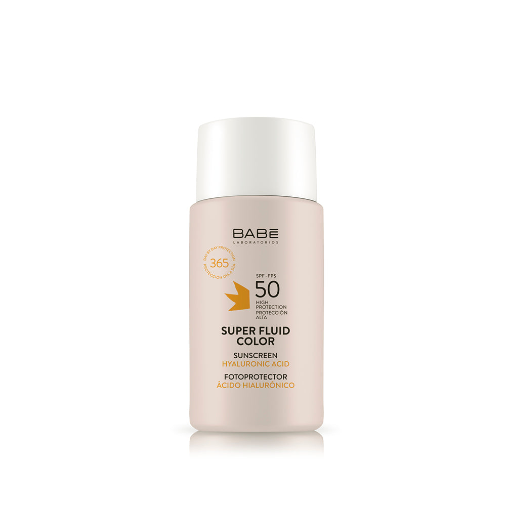 BABE Super fluid color sunscreen spf50 sävyttävä aurinkosuojavoide 50 ml