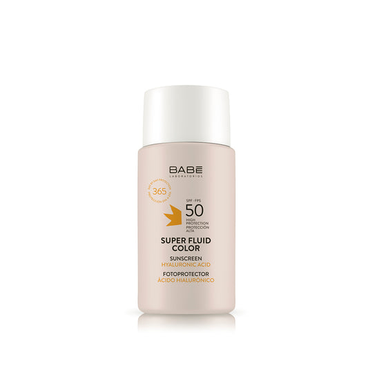 BABE Super fluid color sunscreen spf50 sävyttävä aurinkosuojavoide 50 ml