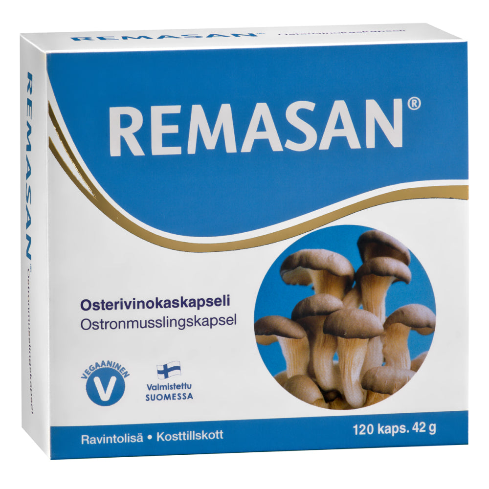 REMASAN Osterivinokaskapselit 120 kpl