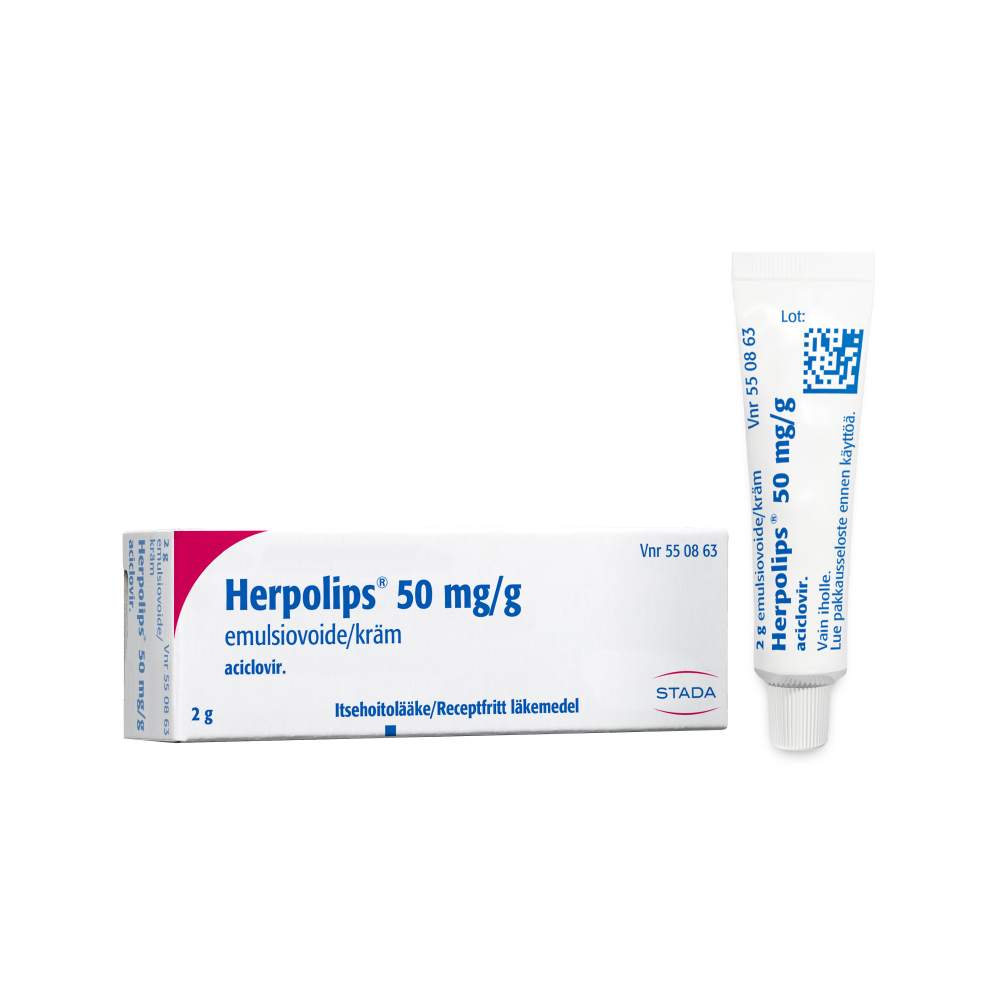 HERPOLIPS 50 mg/g emulsiovoide 2 g