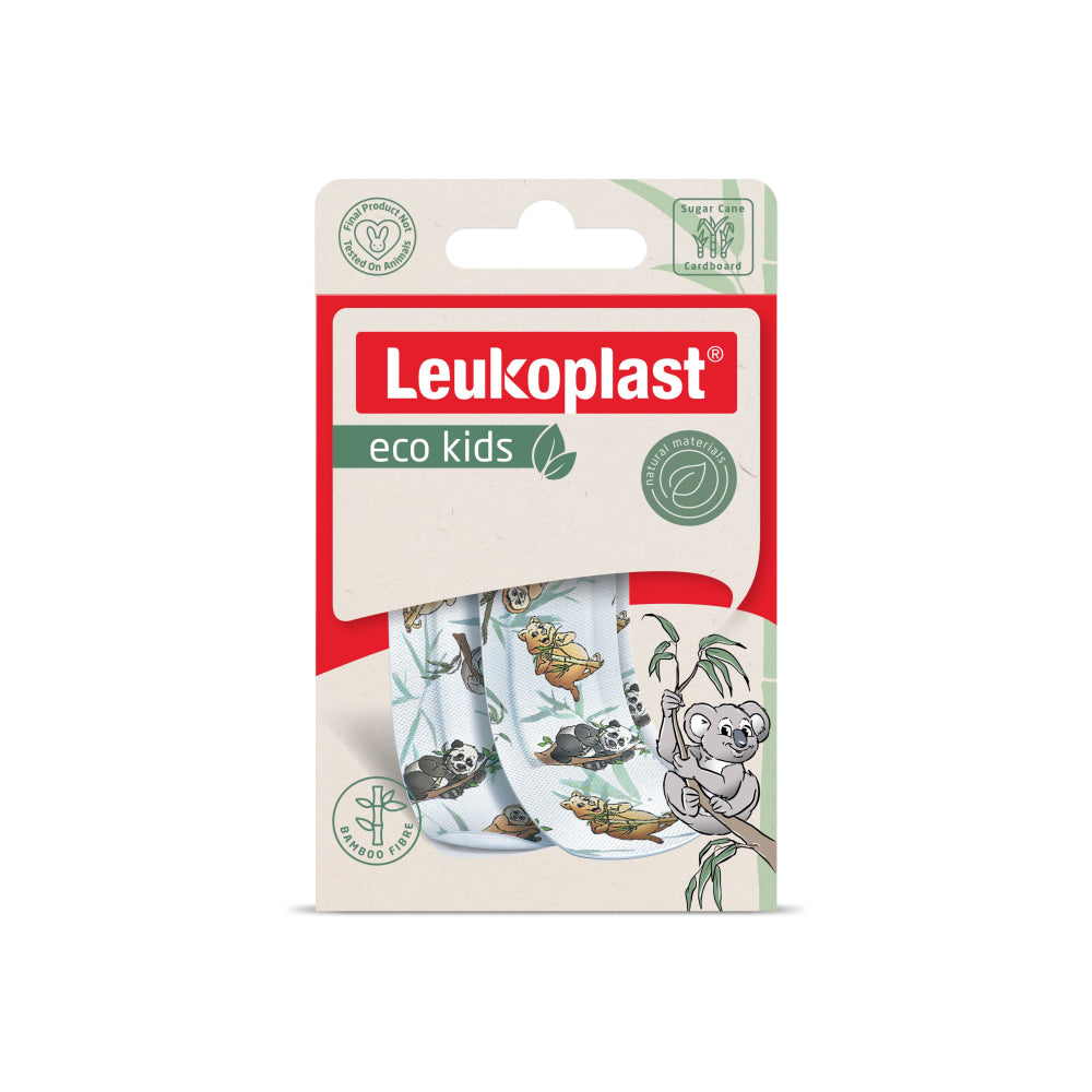 LEUKOPLAST Eco kids lajitelma bambulaastarit 20 kpl
