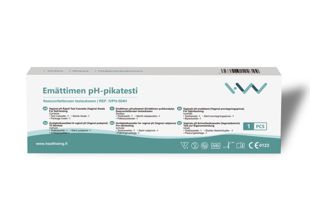 H&W Emättimen pH-pikastesti 1 kpl