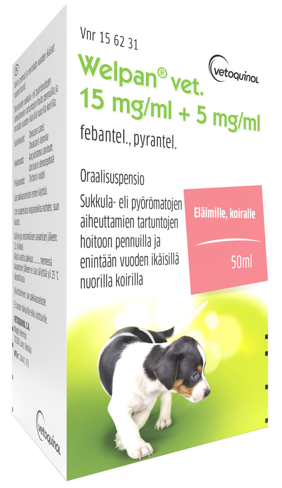WELPAN VET 14,4 mg/ml/15 mg/ml oraalisuspensio