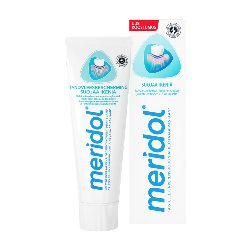 MERIDOL Hammastahna edistämään ärsyyntyneiden ikenien paranemista 75 ml