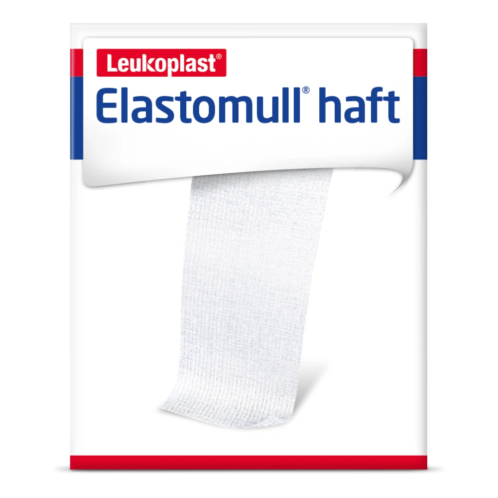 ELASTOMULL HAFT Elastinen itseensätarttuva harsoside 8 cm x 4 m 1 kpl