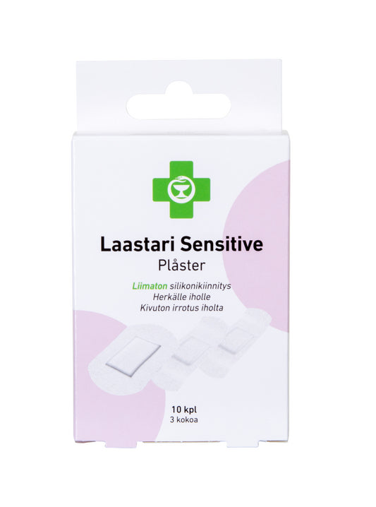 APTEEKKI Laastari sensitive lajitelma 10 kpl