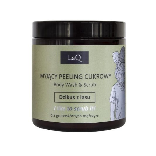 LAQ Boar pesu- ja kuorintavaahto miehille 220 g