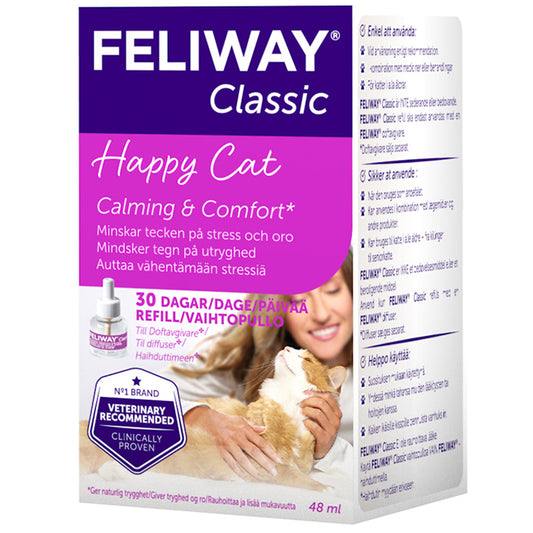 FELIWAY Classic vaihtopullo liuos kissoille 48 ml