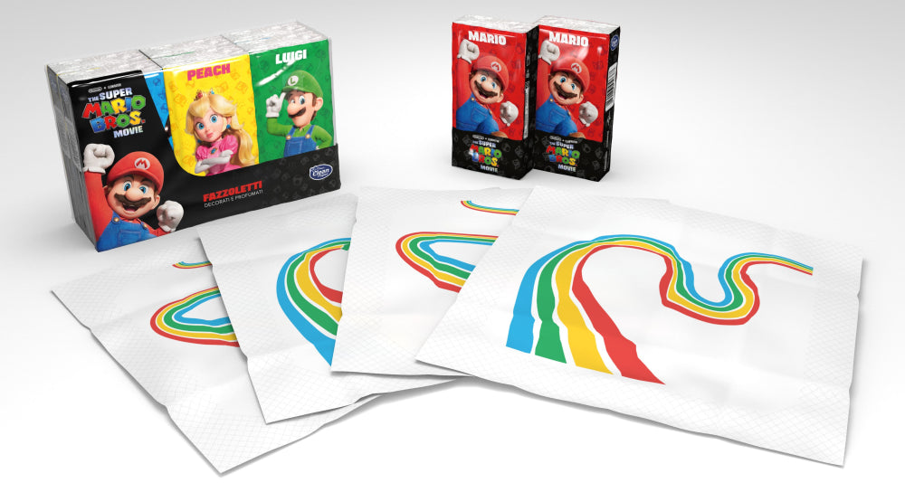 NENÄLIINA Super Mario Bros 6x9 kpl