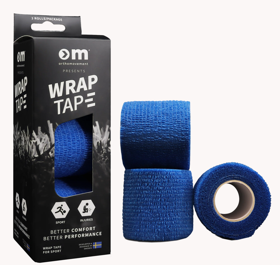 OM WRAP Tape 5 cm x 4,5 m sininen suojateippi 3 kpl