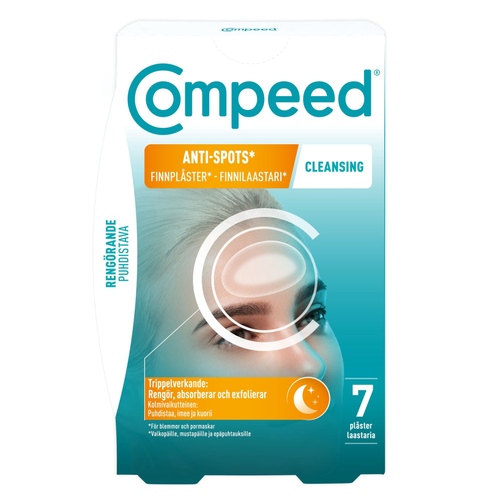 COMPEED Anti-Spots Cleansing finnilaastari 7 kpl