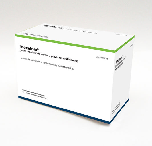 MOXALOLE jauhe oraaliliuosta varten 50 kpl