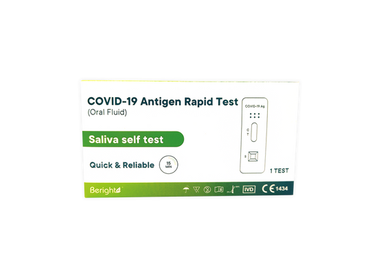 BERIGHT Covid-19 Antigen Rapid Test koronatesti syljestä 1 kpl
