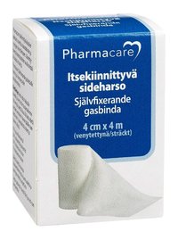 PHARMACARE ITSEKIINNITTYVÄ SIDEHARSO 4CMX4M 1 KPL