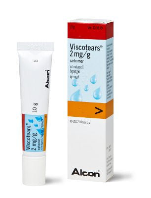 VISCOTEARS 2 mg/g silmägeeli 10 ml