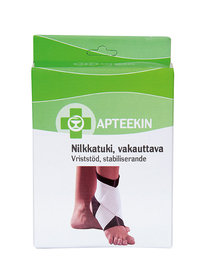 APTEEKKI NILKKATUKI VAKAUTTAVA L MUSTA-VALKOINEN 1 KPL