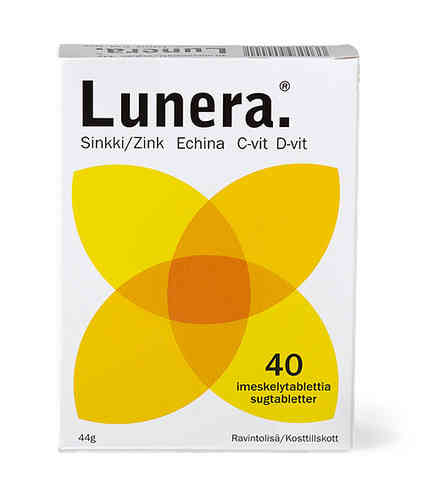 LUNERA IMESKELYTABLETTI 40 TABLETTIA
