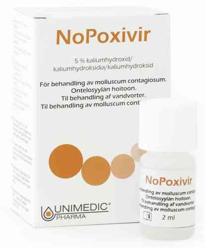 NOPOXIVIR 5% ONTELOSYYLIEN POISTOON 2 ML
